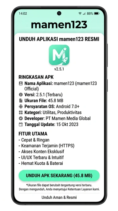 Unduh dan Instal APK mamen123 untuk Android Anda