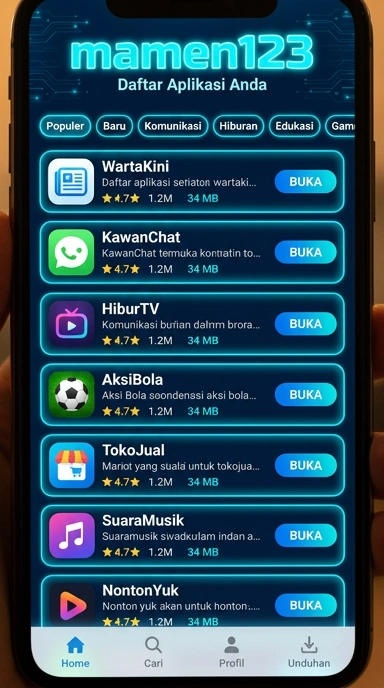 Download Aplikasi Populer | mamen123 Hub Unduhan